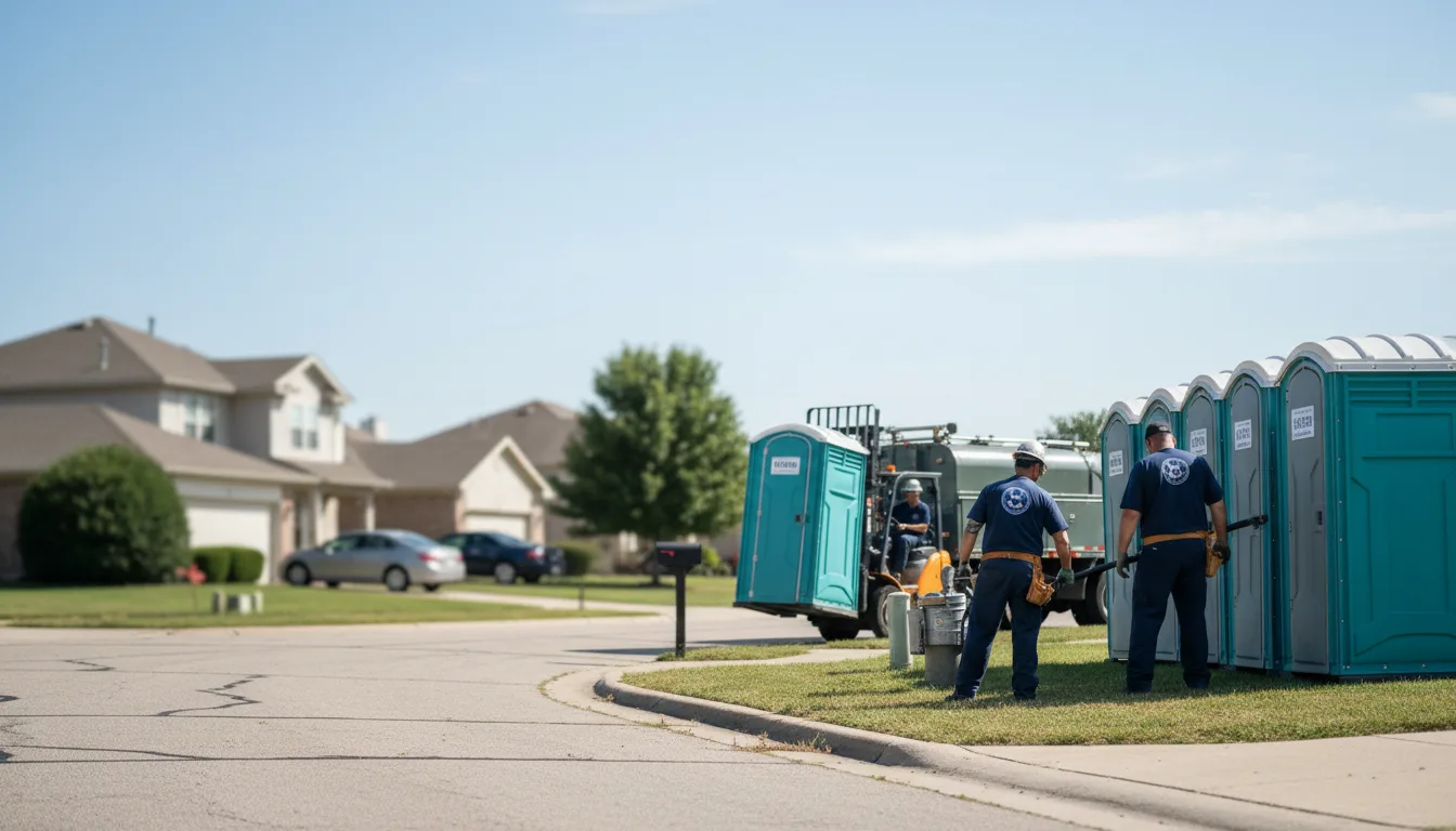 Porta Potty Rental in Sherrodsville, OH near me